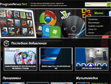 Tablet Screenshot of programnews.net